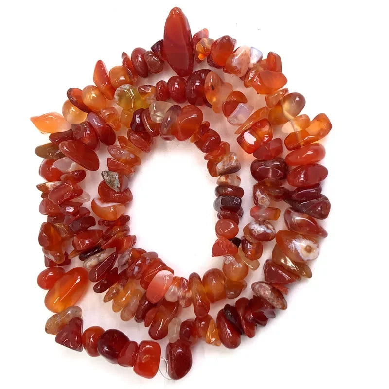 Natural Irregular Gravel Crystal Quartz Beads for Jewelry Making