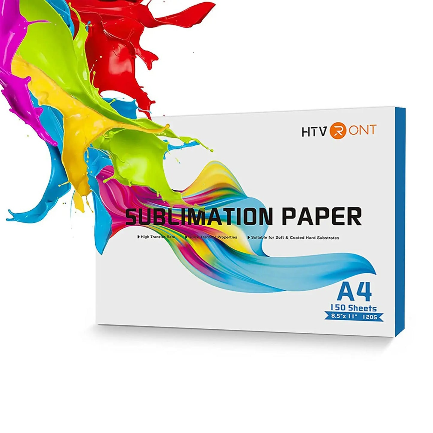 HTVRONT 150 Sheets A4 Sublimation Paper for Inkjet Printing