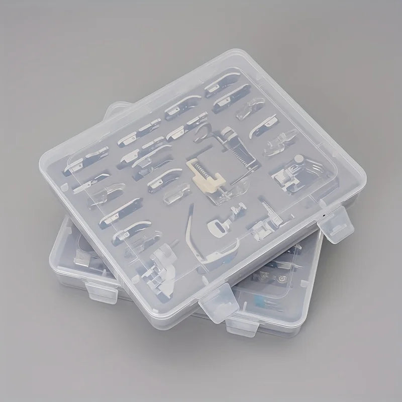 52Pcs Sewing Machine Presser Foot Set With Manual And Case