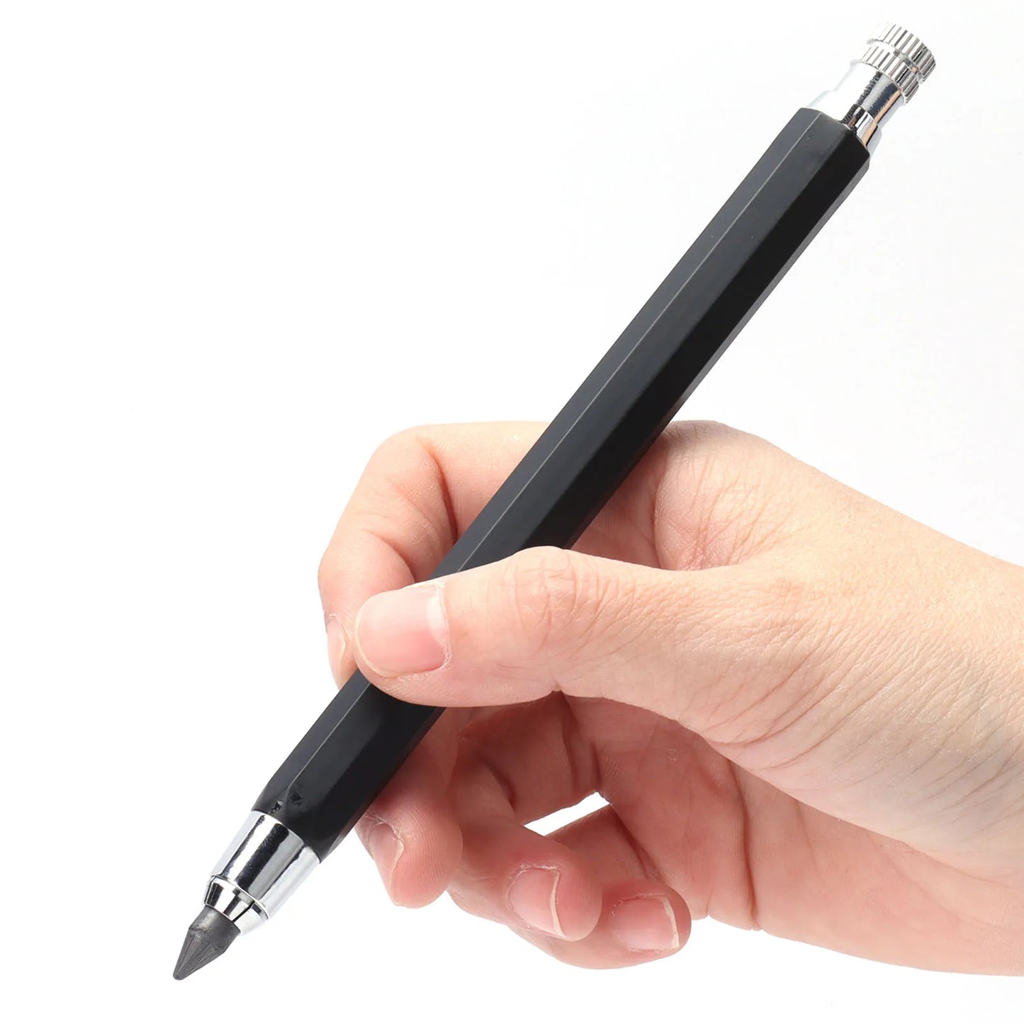 Portable Stainless Steel Mechanical Pencil for Artists and Graffiti