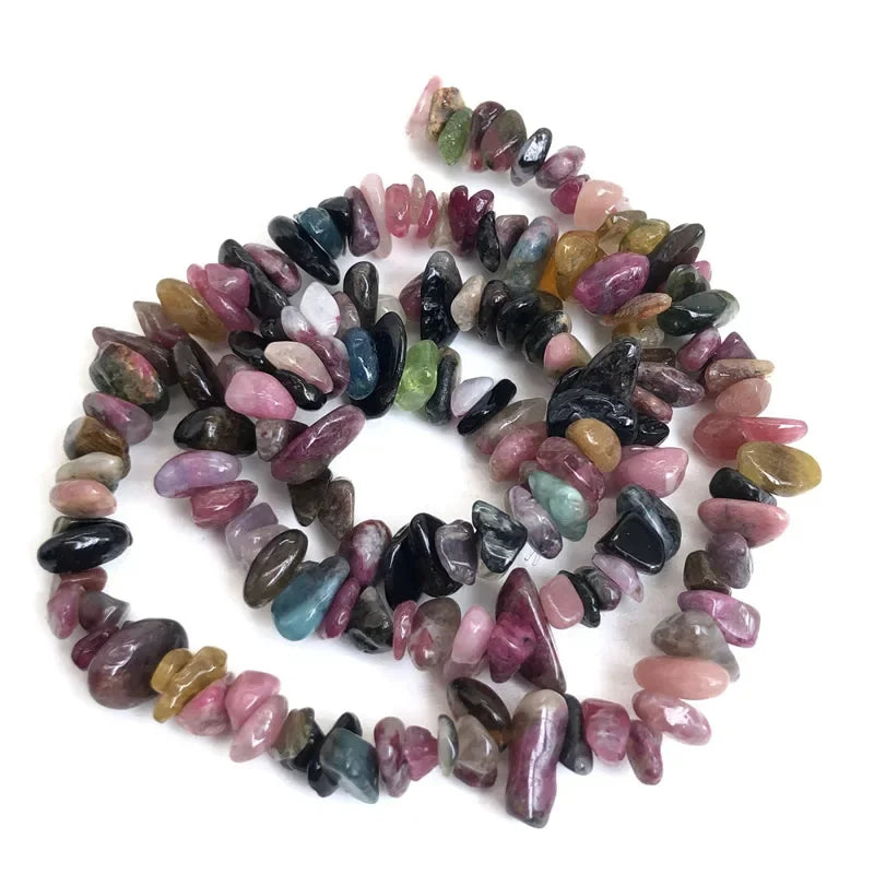 Natural Irregular Gravel Crystal Quartz Beads for Jewelry Making