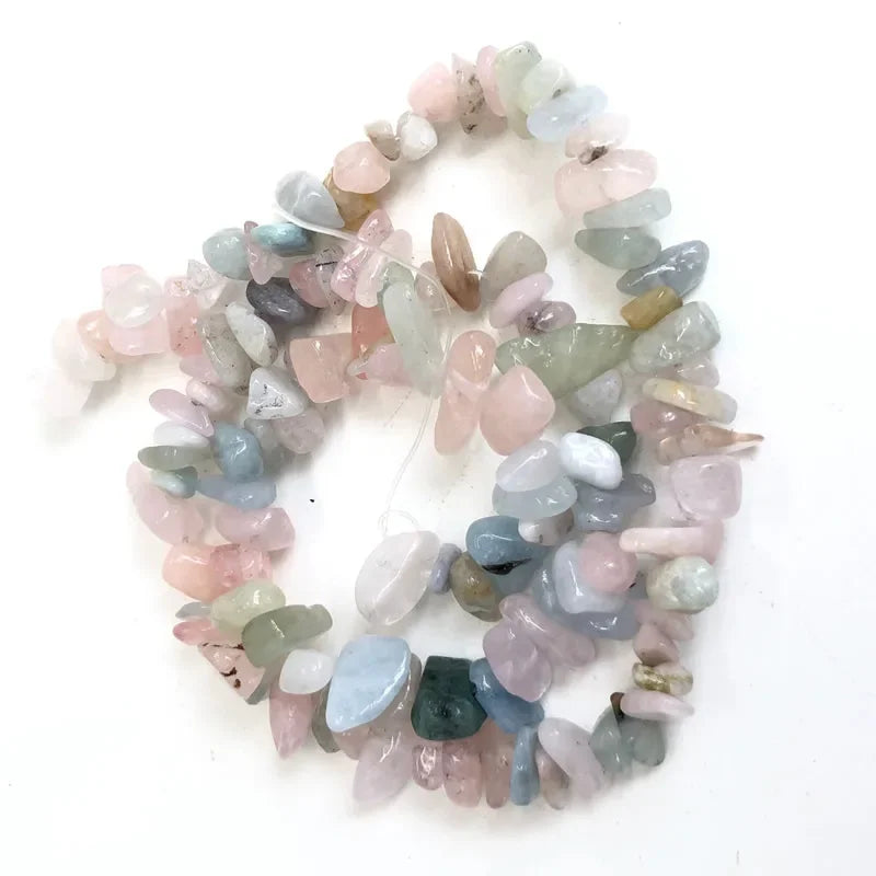Natural Irregular Gravel Crystal Quartz Beads for Jewelry Making