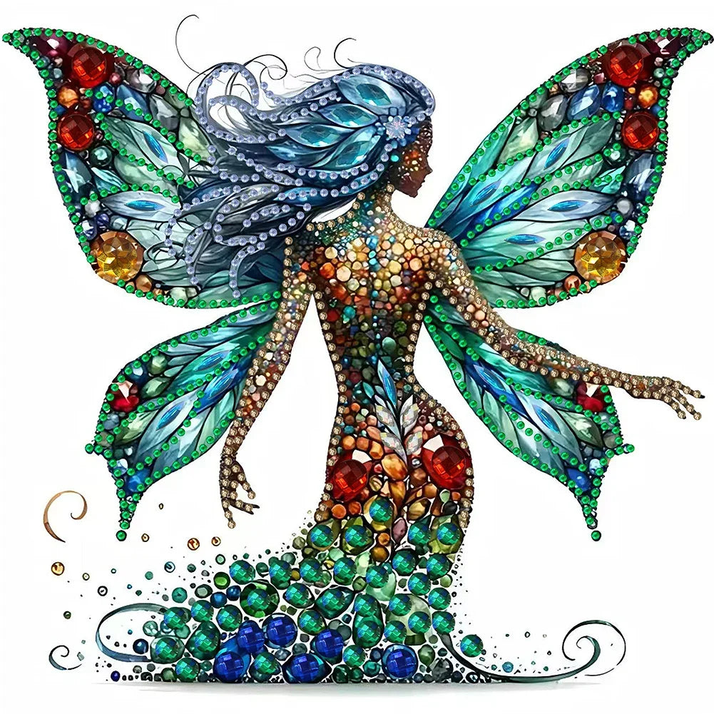 30x30cm 5D DIY Fairy Diamond Painting Kit for Home Decor