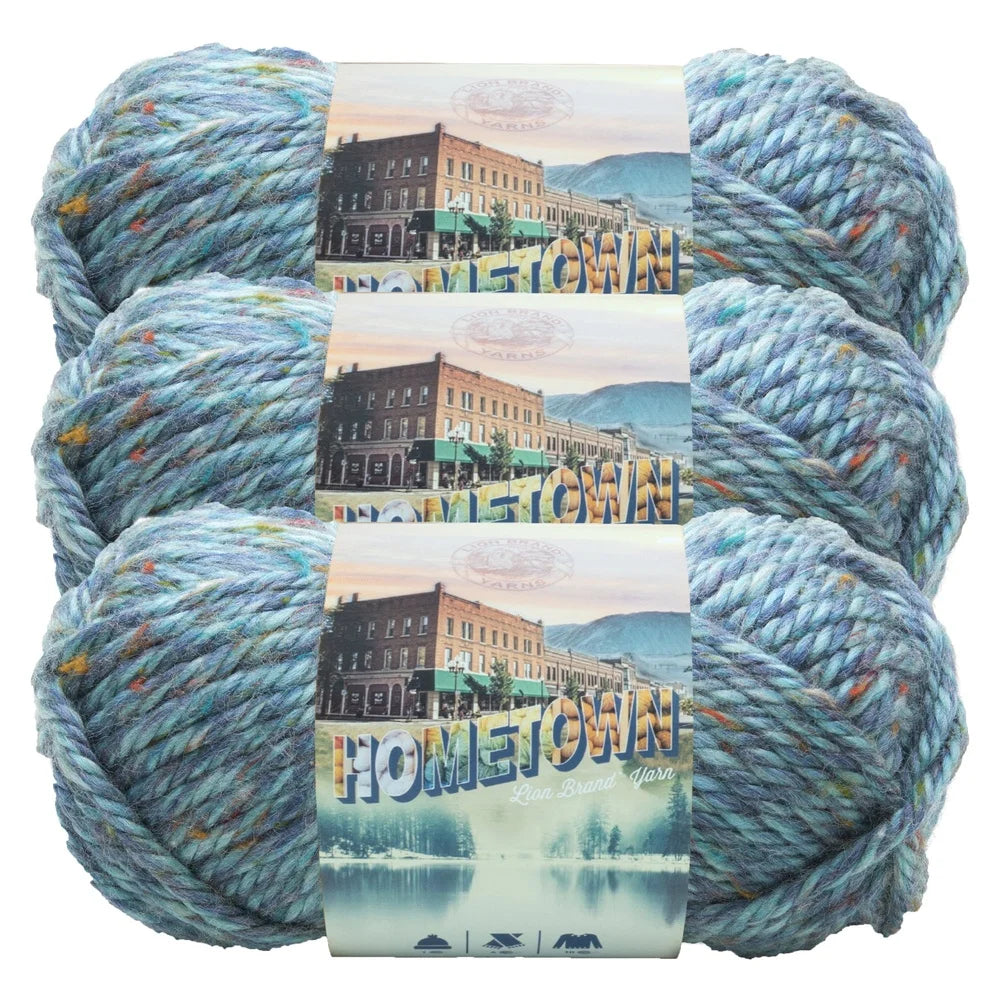 Super Bulky Multi-Color Yarn 3 Pack for Easy Knitting Crafts