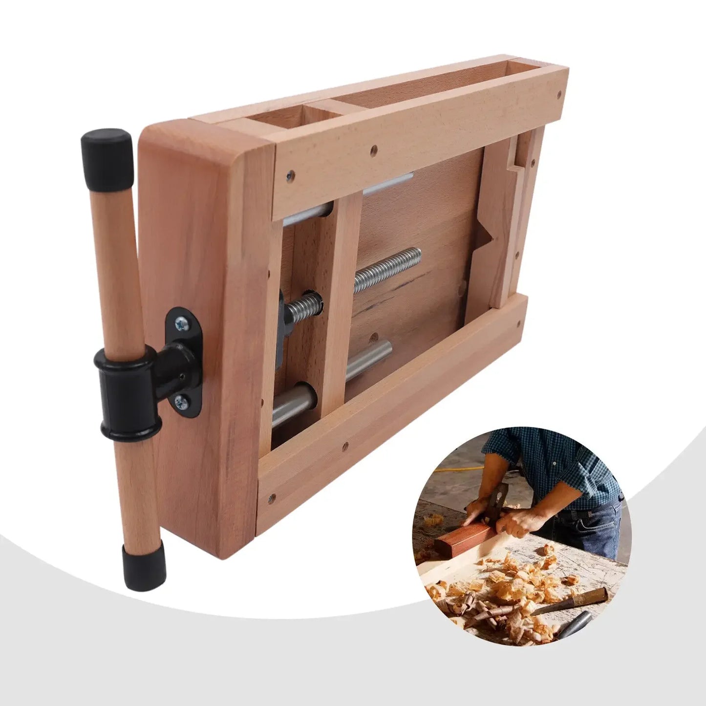 Woodworking Bench Vise Quick Release For Woodworkers