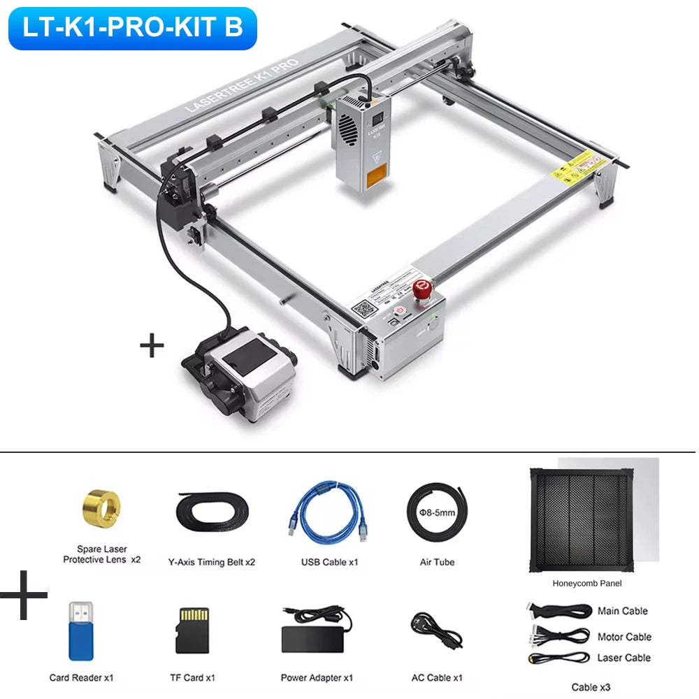 Laser Tree K1 Pro 30W 40W Engraver Cutter MDF 400x400mm