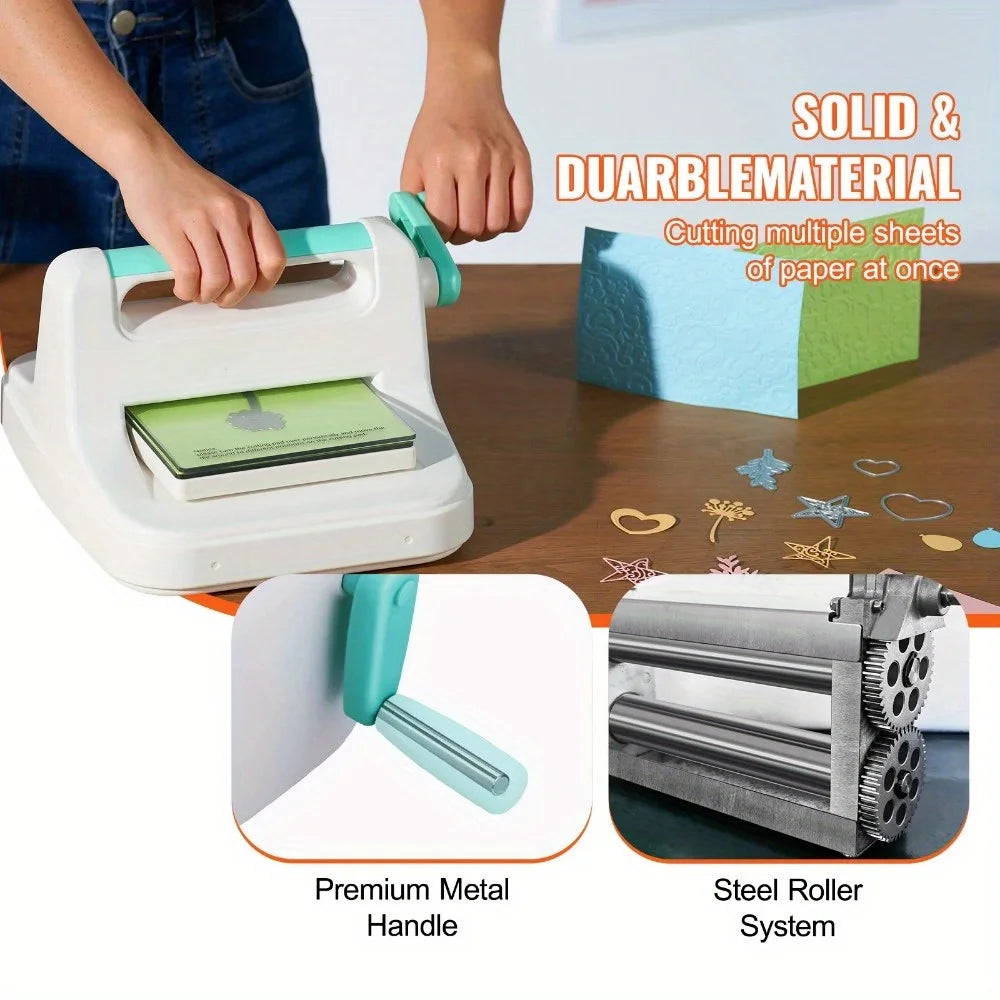 Compact Manual Die Cutting Machine for Artistic Projects