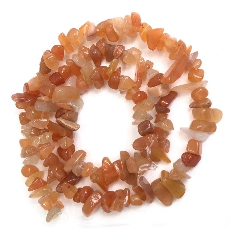 Natural Irregular Gravel Crystal Quartz Beads for Jewelry Making