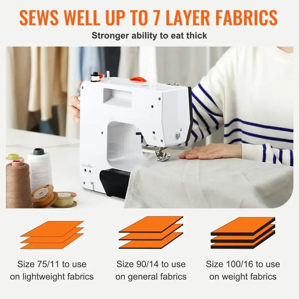 Portable Sewing Machine for Beginners With 38 Stitches