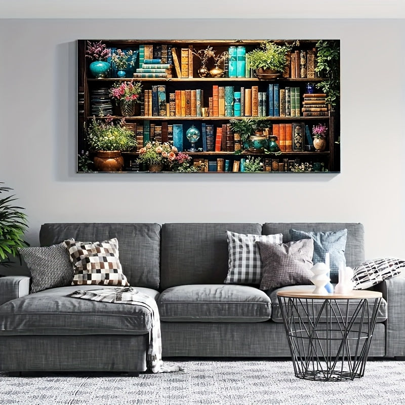 Large 5D Diamond Art Book Kit For Home Decor 15.7x31.5 Inch