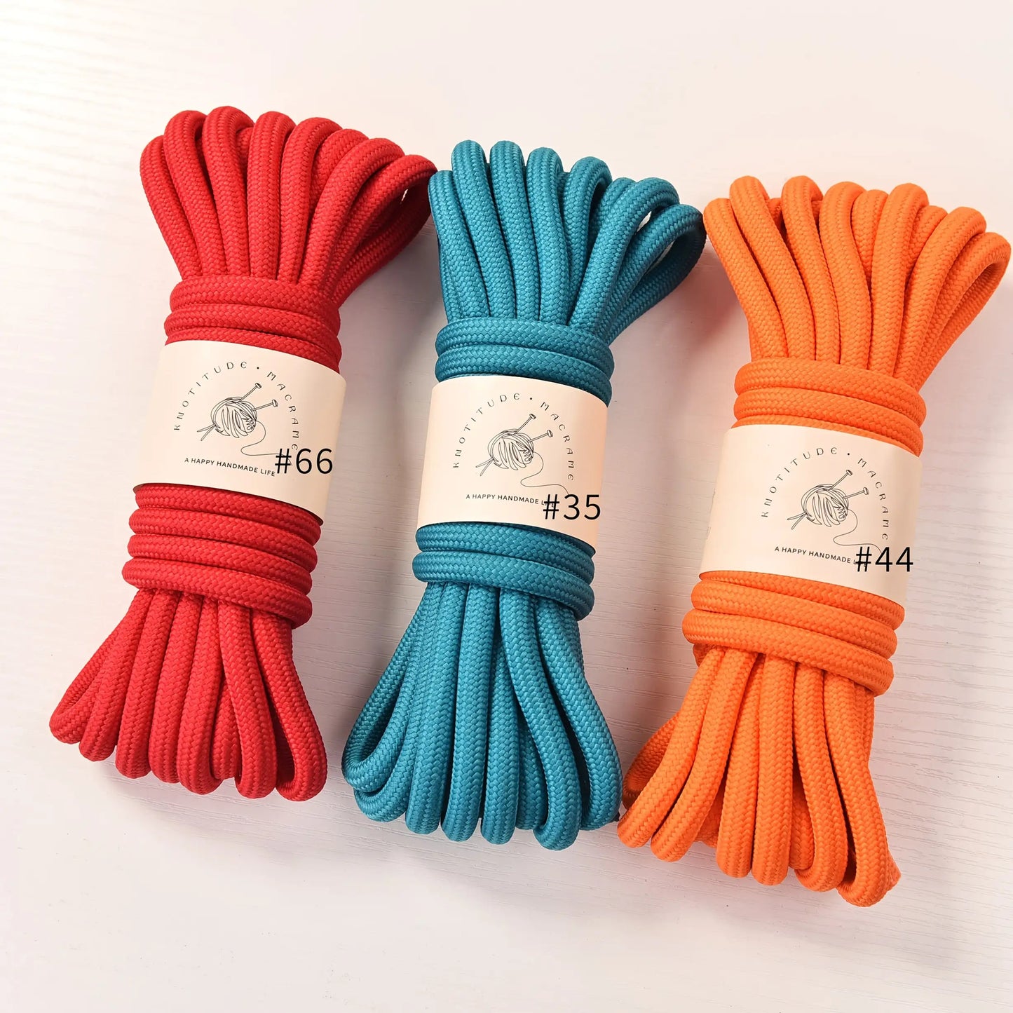 Thick Polyester Braided Rope 5M 6mm For Pet Crafts Leash