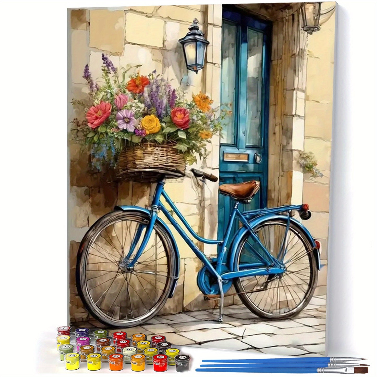 Adult Paint By Numbers Set Canvas Artwork Home Decor