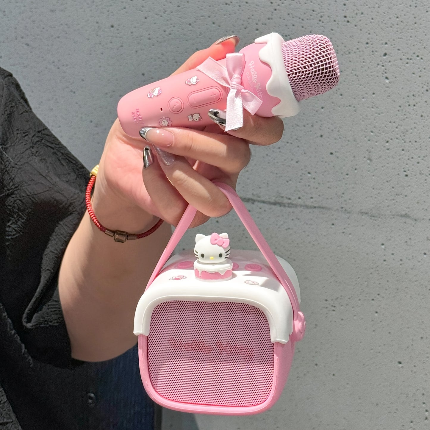 Sanrio Hello Kitty Mini Karaoke Machine With Strap