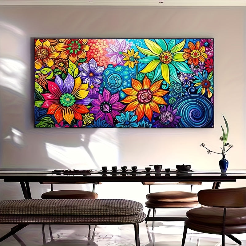 Blossoming Garden 5D Diamond Art Kit Floral Masterpiece