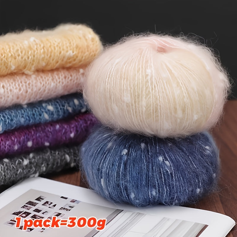 Charm Fairy Rainbow Gradient Yarn Blue Teal Ombre 300g