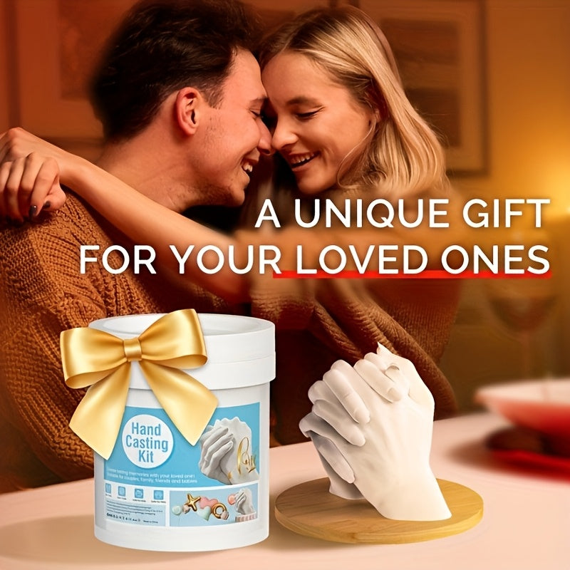 JANCHUN Couple Hand Mould Set Plaster Cast Kit For Gifts