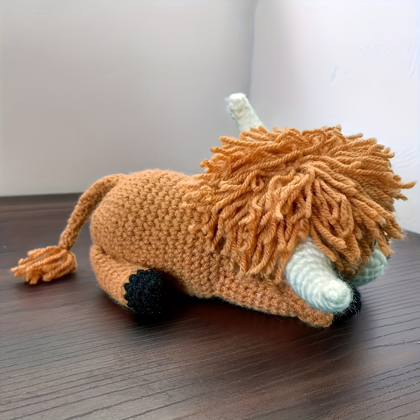 Beginner Highland Cow Crochet Kit Fluffy Amigurumi Set