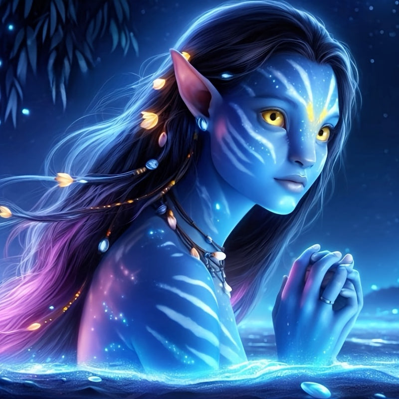 DIY 5D Diamond Painting Kit Frameless Avatar 50x50cm Art