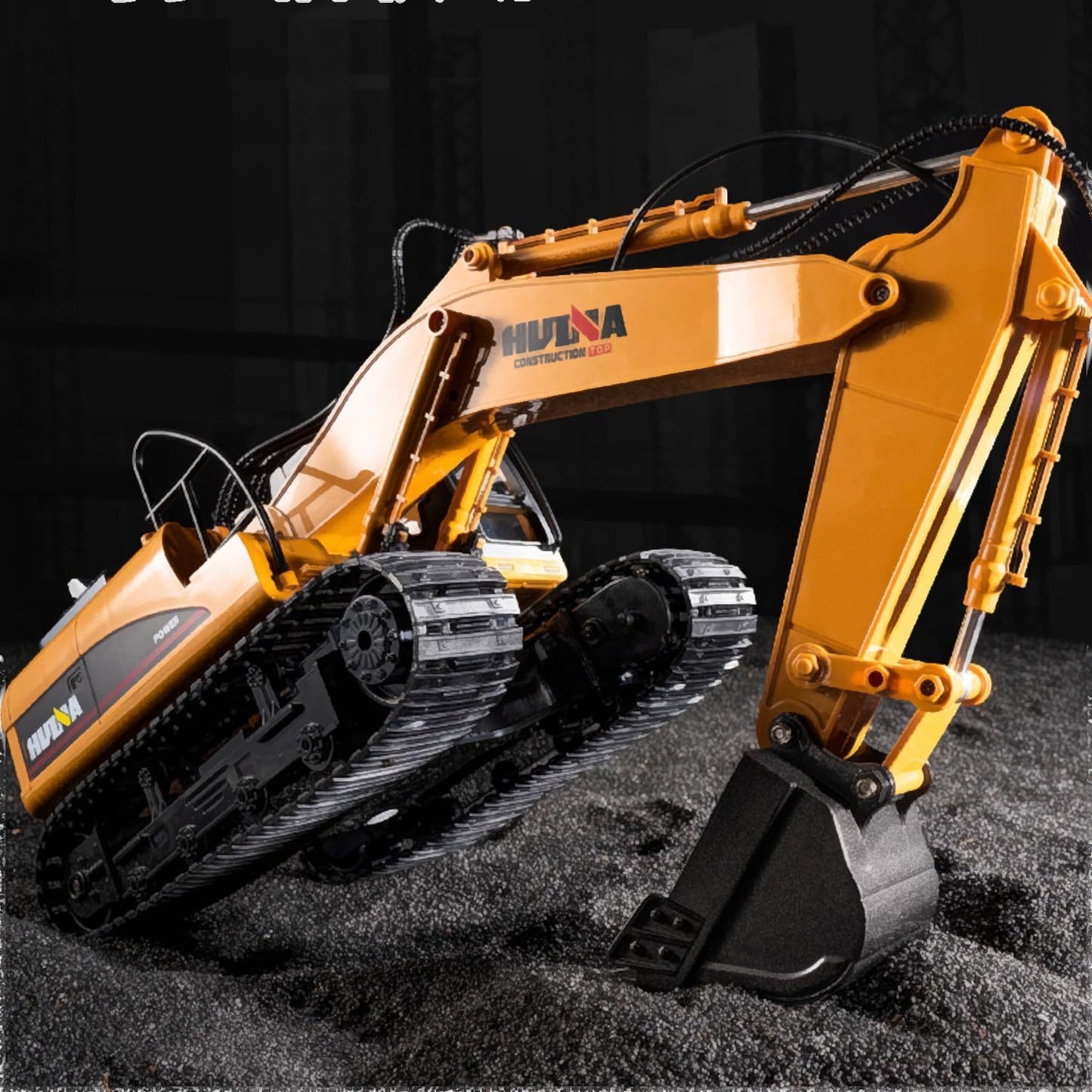 Alloy RC Crawler Excavator 1/14 Scale with Lights and Sound