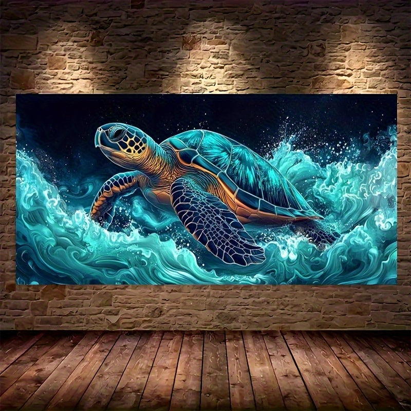 Large 5D DIY Diamond Painting Turtle Pattern Home Decor Set