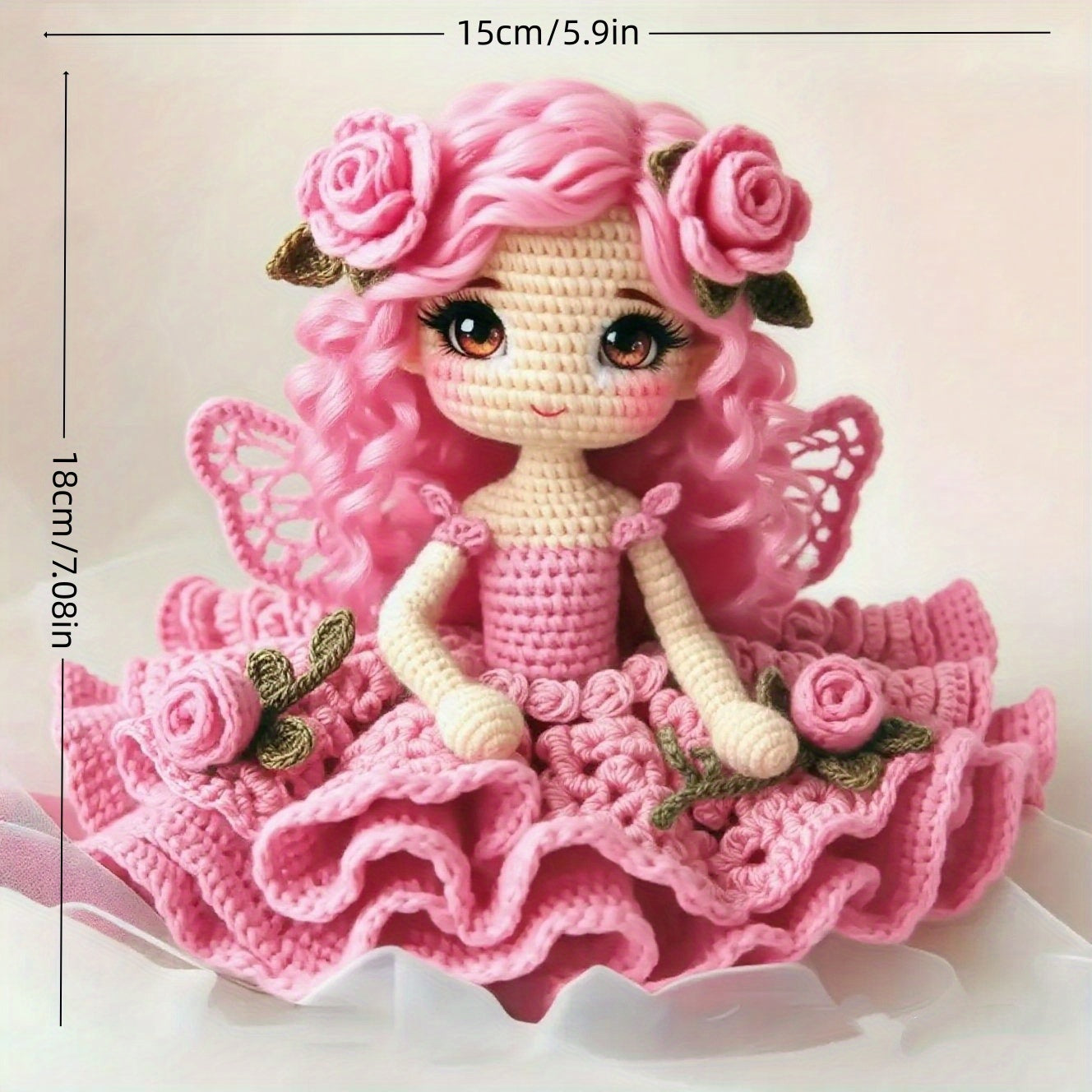 Beginner Crochet Kit Amigurumi Dolls Set With Step By Step