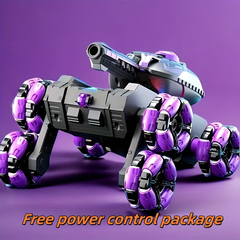 Upgraded 6 Wheel Drive Acrobatic Tank Toy for Kids