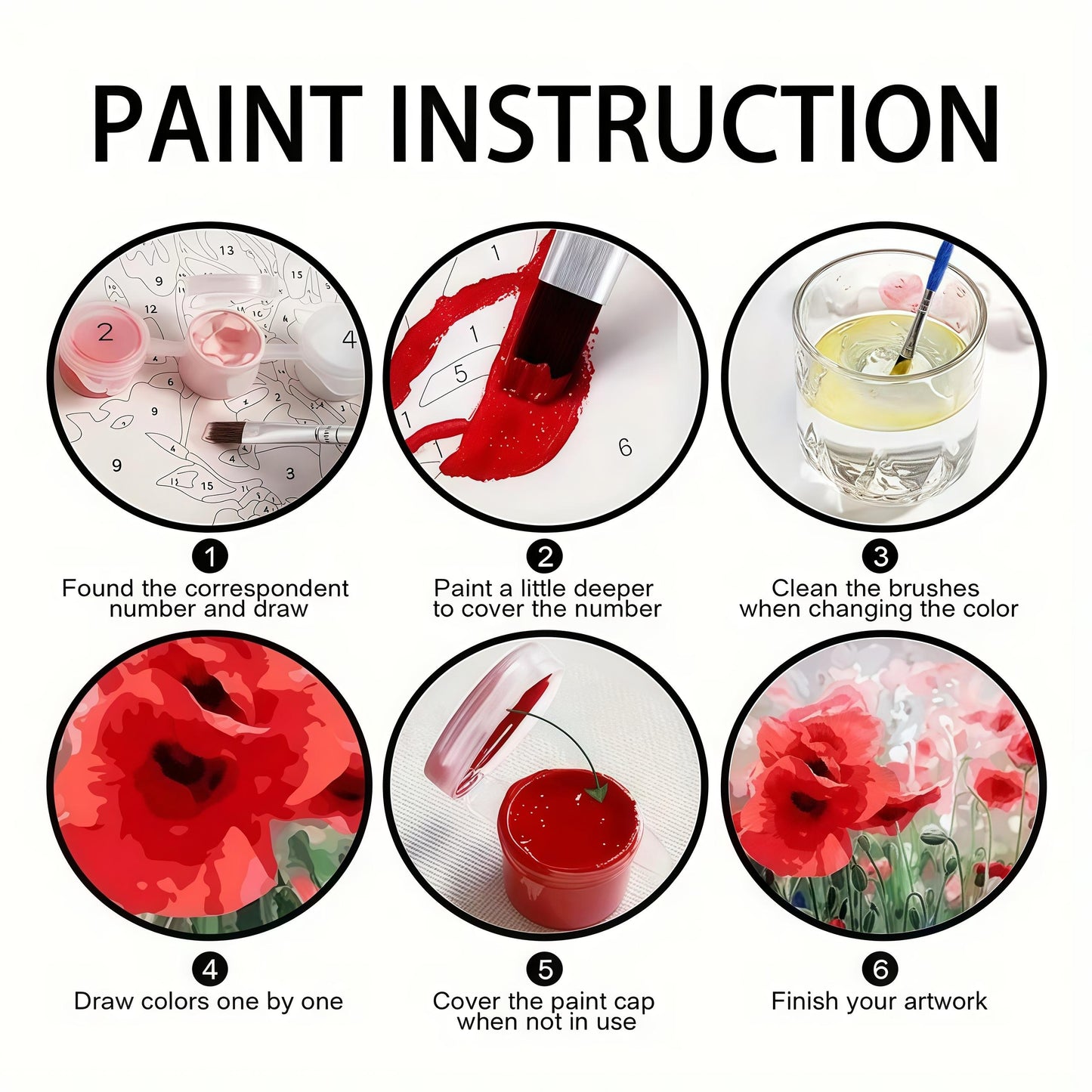 Paint By Numbers Kit Adults Rustic White Church Blossoms
