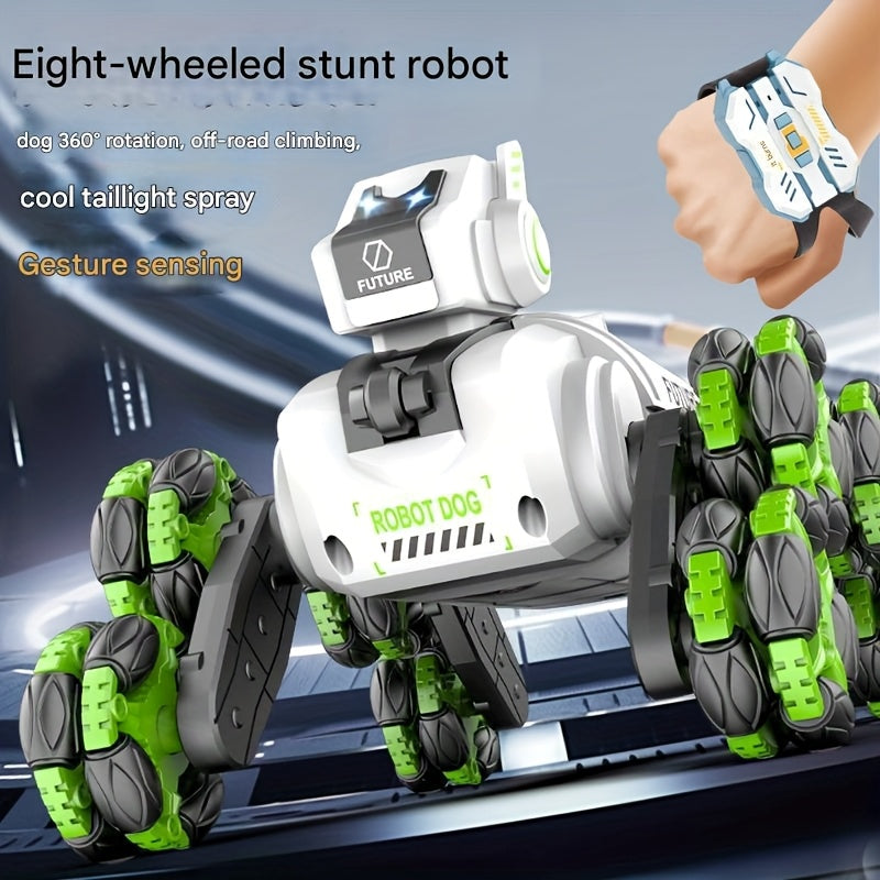 Gesture Sensing RC Car Robot Dog With Lights And Sounds
