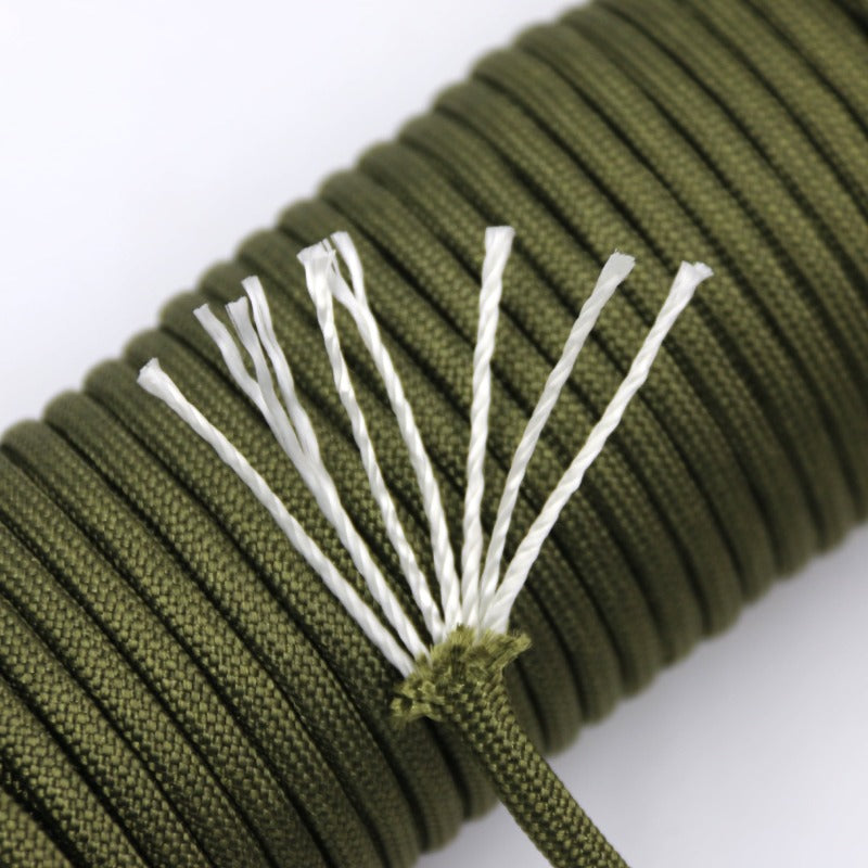 Hyper Tough 550 Rope Heavy Duty Survival Cord Fifty Feet