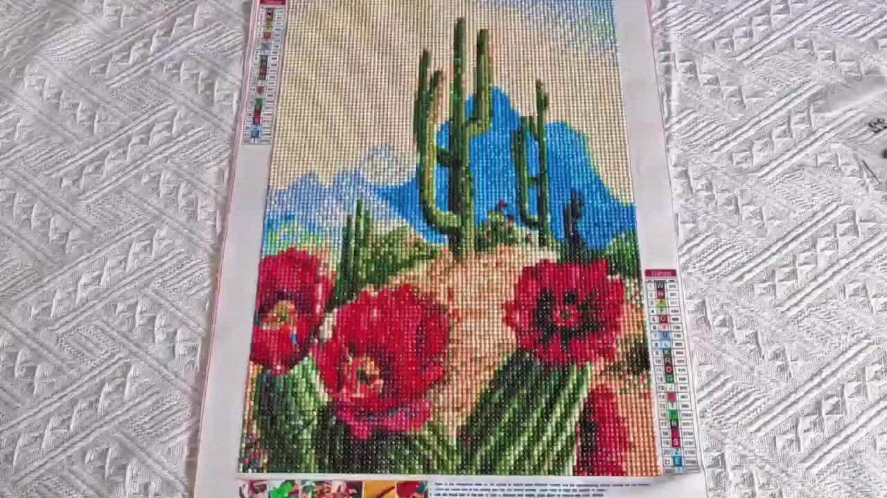 Blossoming Garden 5D Diamond Art Kit Floral Masterpiece