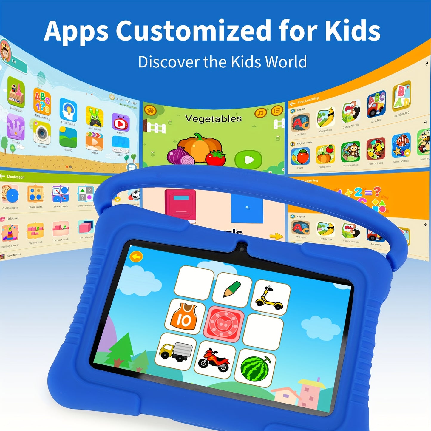 Veidoo 7 Inch Kids Tablet Android With Parental Controls