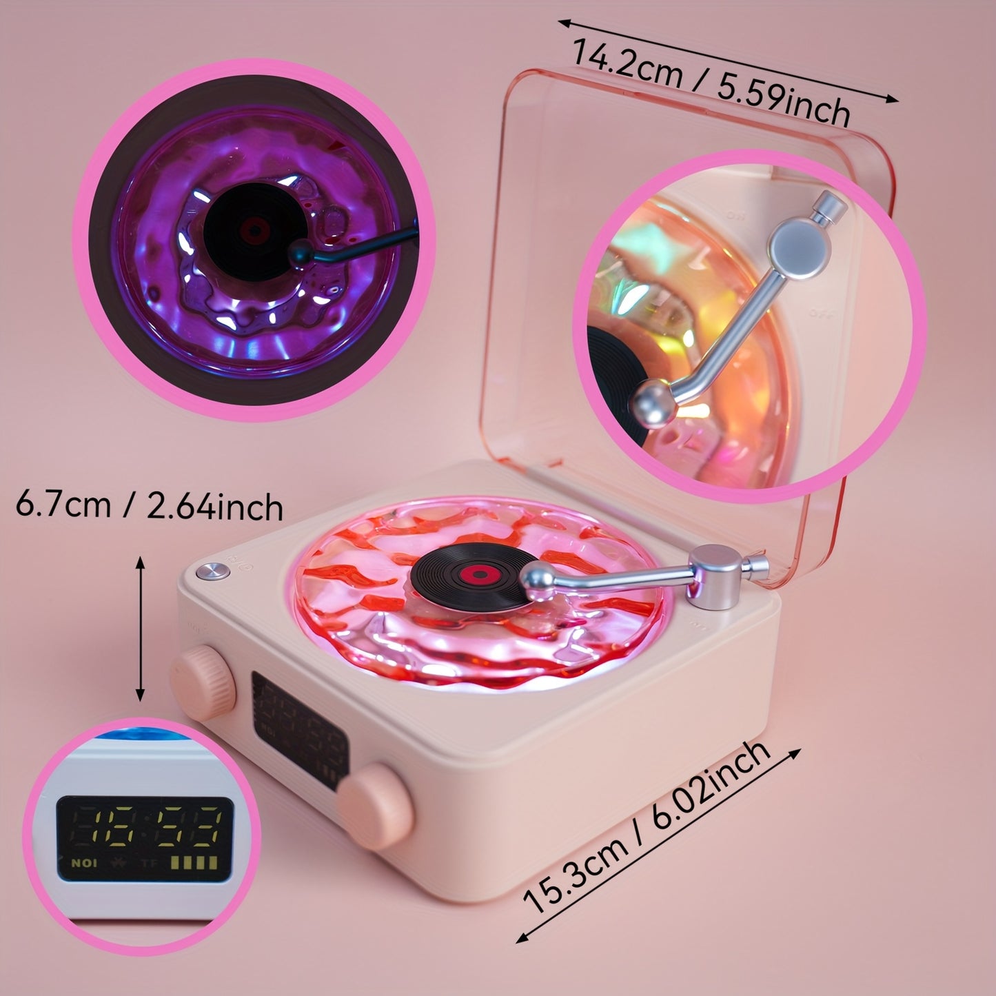 Sanrio Hello Kitty Wireless Speaker USB C Music Player