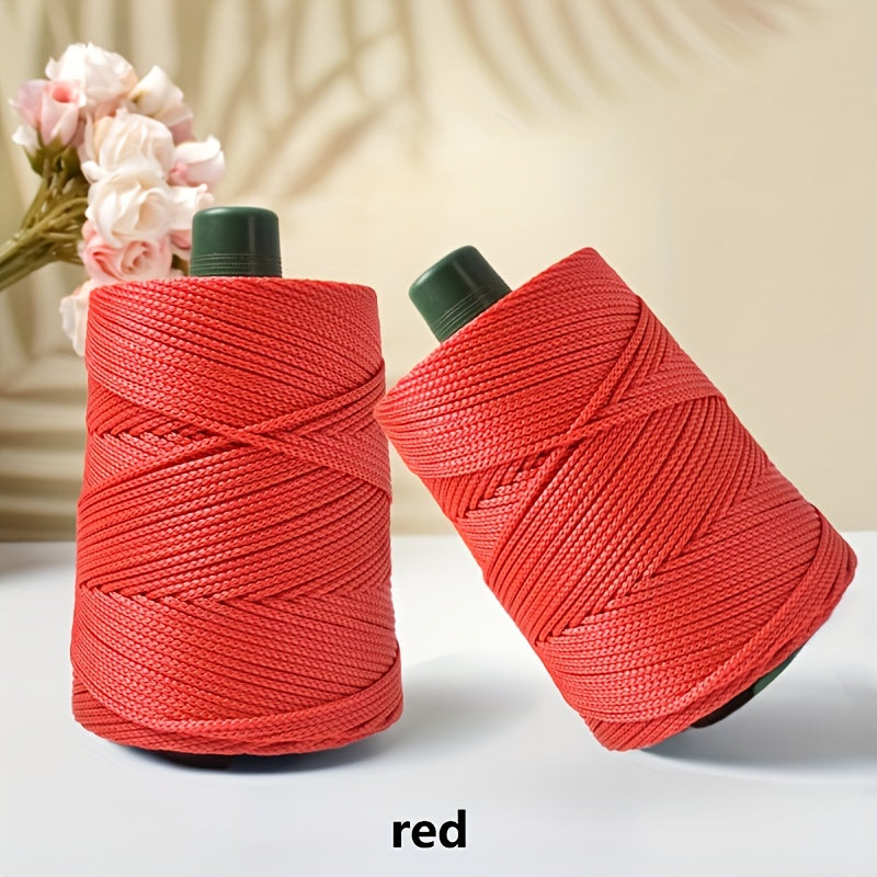 Multicolor Ice Twine Hollow Thread 450g For DIY Knitting