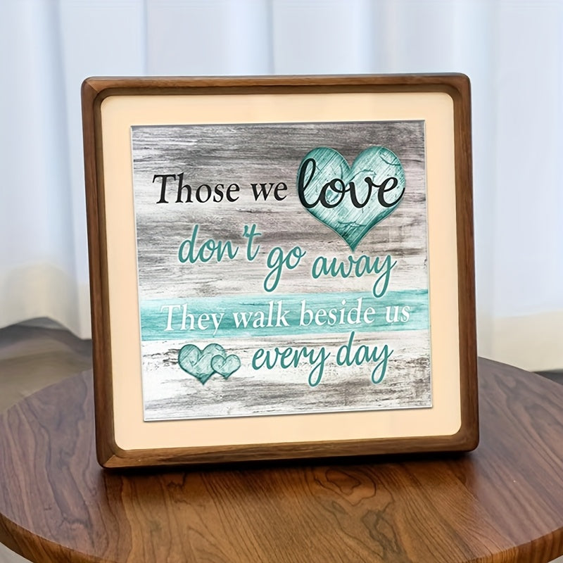 5D Round Diamond Painting Kit with Inspirational Wall Art