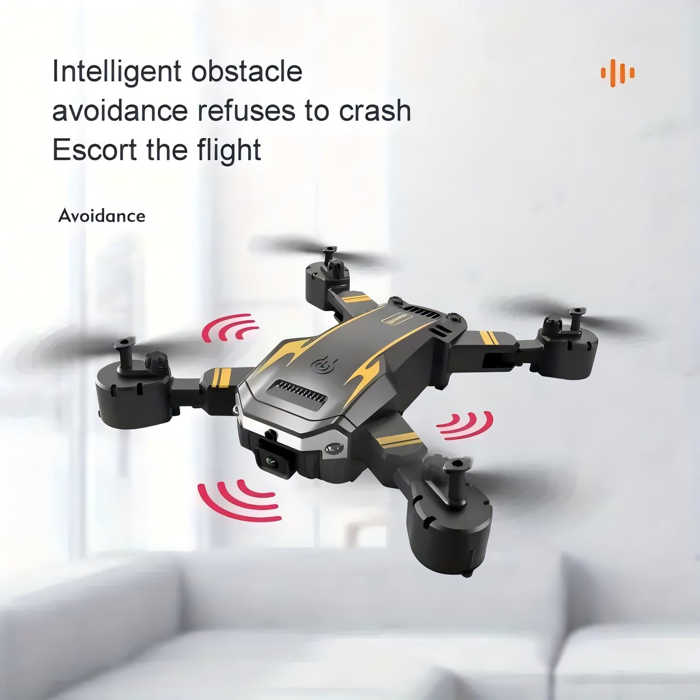 HD Dual Camera WiFi FPV Foldable Drone with 2 Batteries