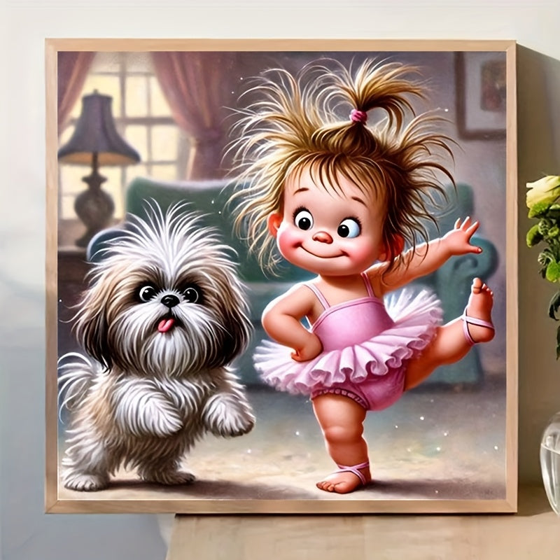 Diamond Painting Kit 5D Art Set Frameless Wall Decor Gift