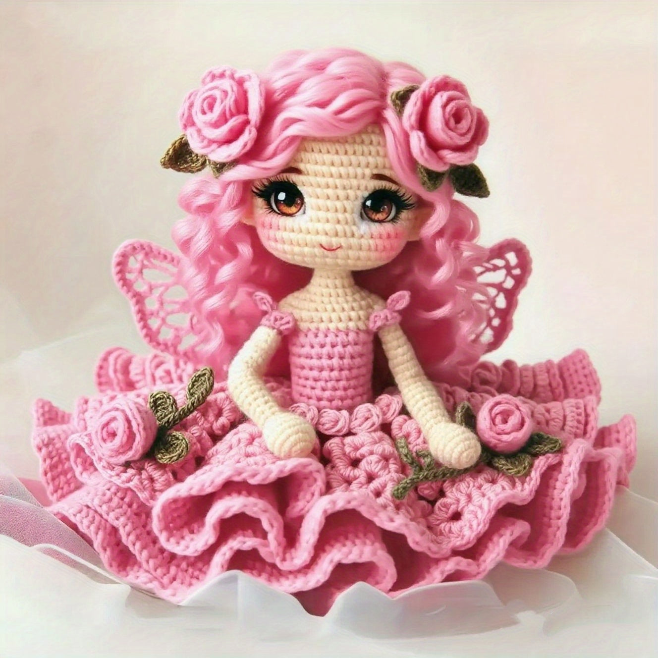 Beginner Crochet Kit Amigurumi Dolls Set With Step By Step