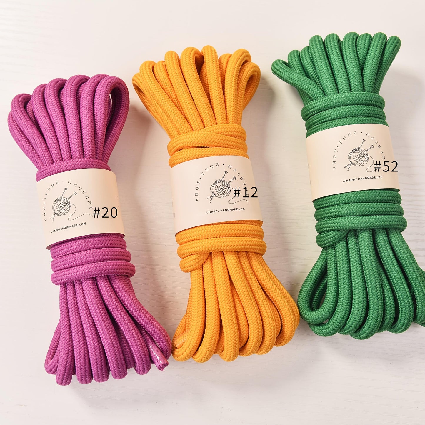 Thick Polyester Braided Rope 5M 6mm For Pet Crafts Leash