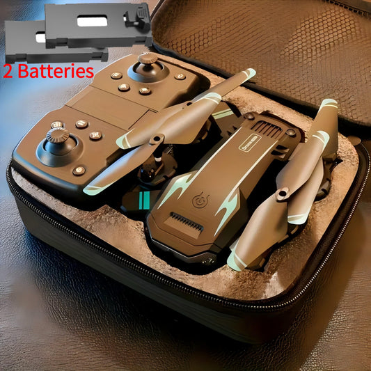 HD Dual Camera WiFi FPV Foldable Drone with 2 Batteries