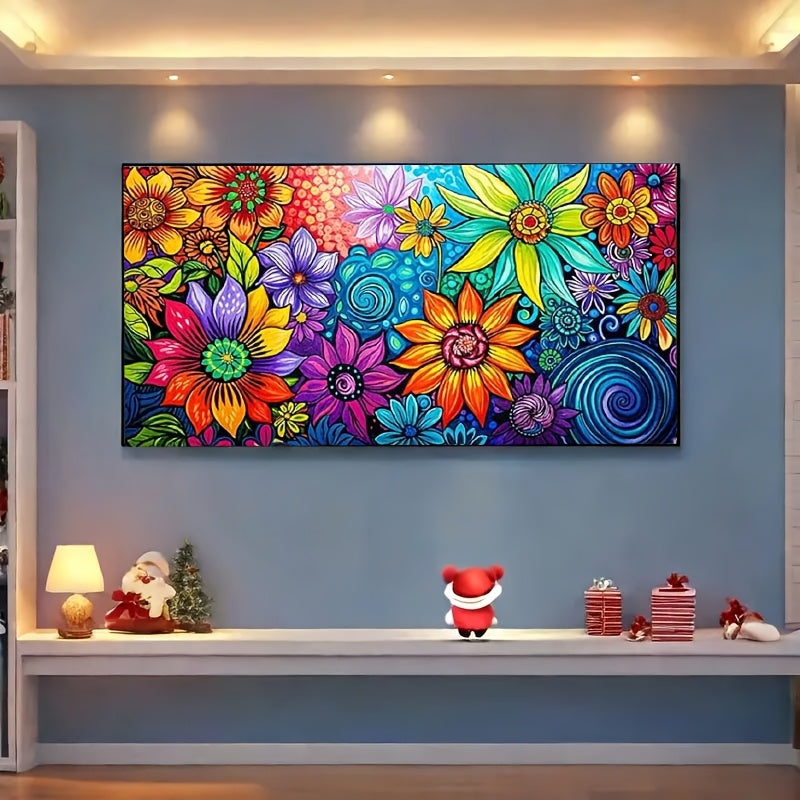 Blossoming Garden 5D Diamond Art Kit Floral Masterpiece
