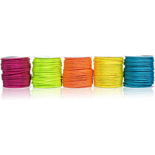 550Lb Paracord Box Set 100 Foot Spools Five Color Variety