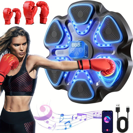 Smart Electronic Boxing Trainer With LED Target And Gloves