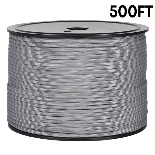 OTOEZ 500ft Nylon Rope 4mm 7 Strand Weatherproof Camping
