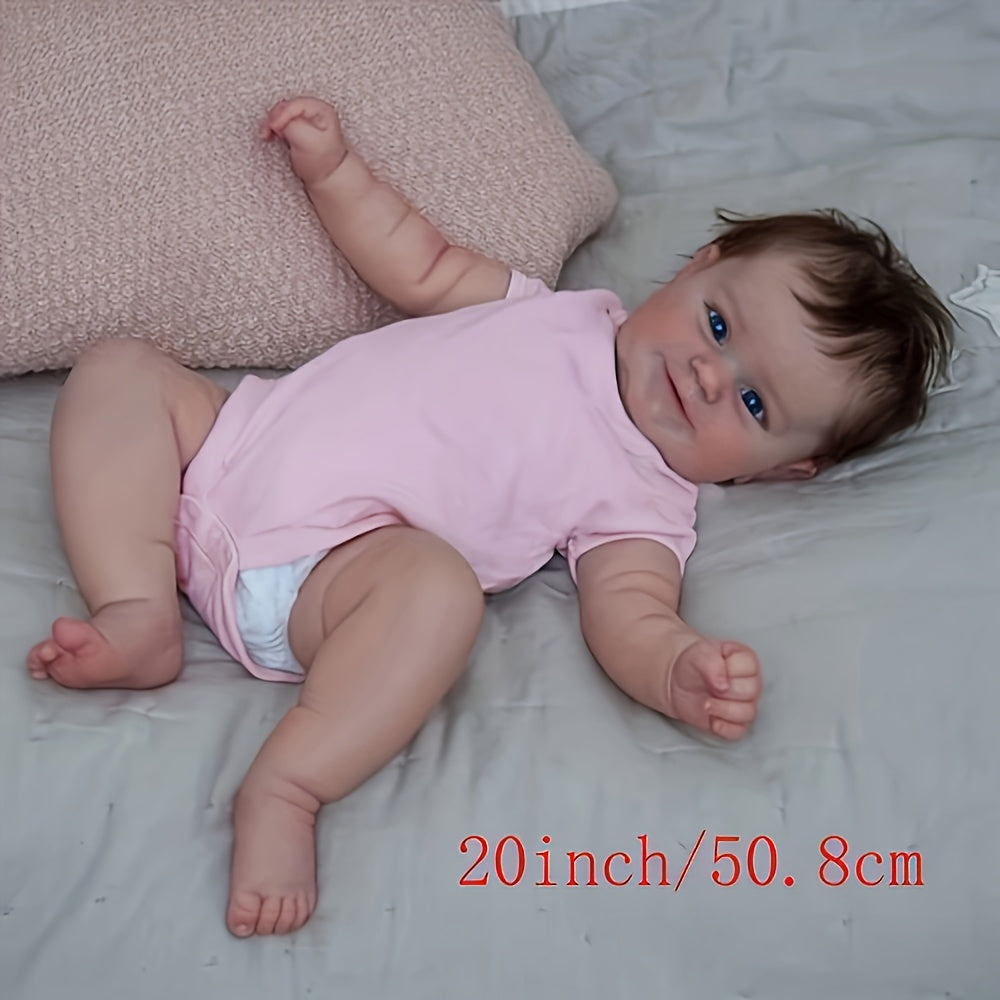 Dayoff Kids Reborn Baby Doll 20 Inch Vinyl Princess Gift