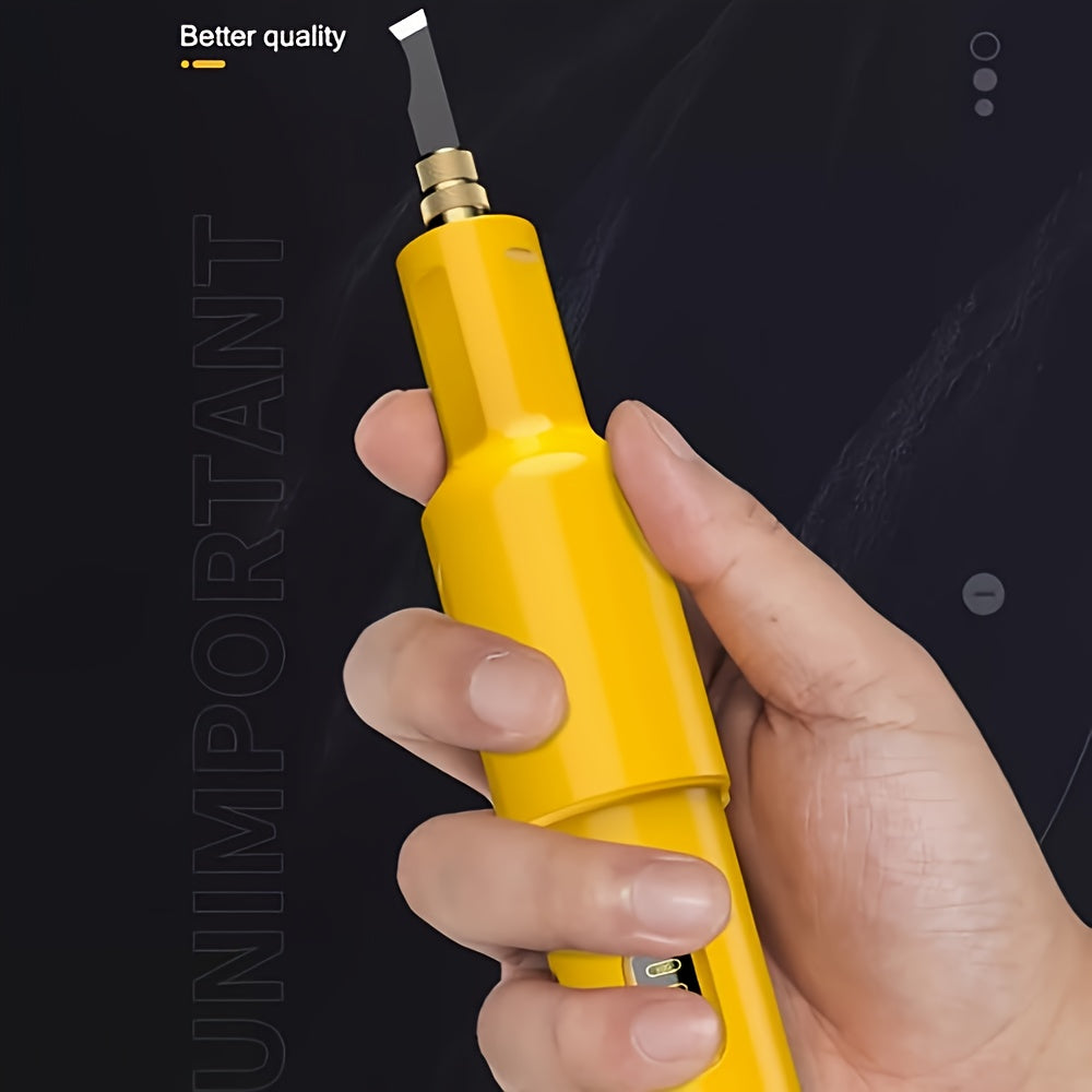 Electric Wood Carving Tool With 20 Blades Pro Grade