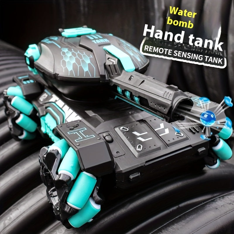 Upgraded 6 Wheel Drive Acrobatic Tank Toy for Kids