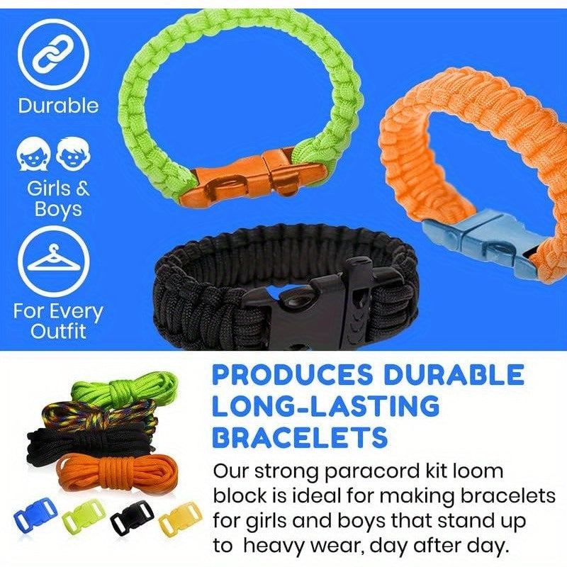 3 Bees And Me Paracord Bracelet DIY Kit For Teens Tweens