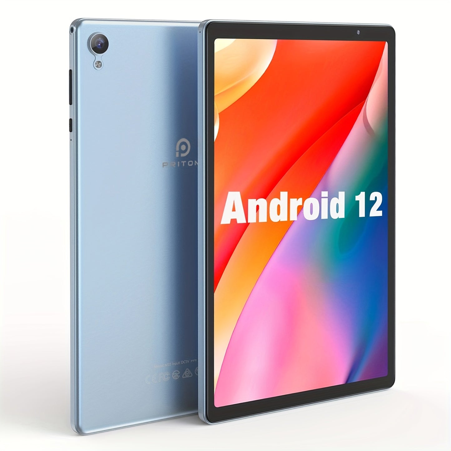 Pritom 10 Inch Android Tablet Quad Core 4GB RAM 32GB ROM
