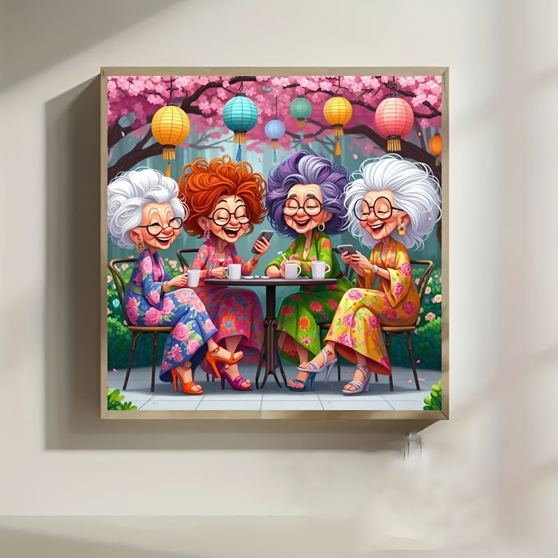 Diamond Painting Kit For Beginners With Round Diamonds
