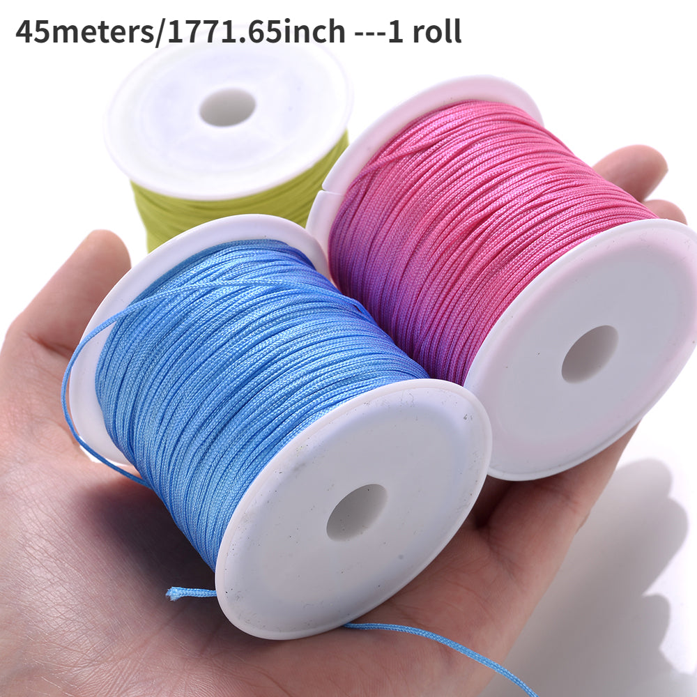 Nylon Braided Cords For Jewelry Beading And Craft String